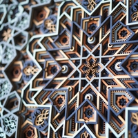STEREOWOOD Universe Multi-Layer Wooden Wall Art, Stereoscopic 3D Decor - Thumbnail 3