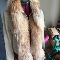 Red ranch fox scarf - Thumbnail 1