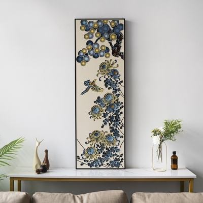 Stereowood chrysanthemu multi-layer art, stereoscopic 3d decor,mandala laser cut