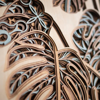 STEREOWOOD Auspicious Multi-Layer Wall Art, Stereoscopic 3D Decor - Thumbnail 4