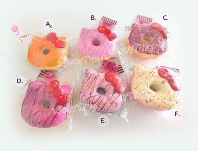 (2015) Hello-Kitty Jumbo Donut Squishy (Licensed)