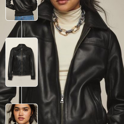 Leather jacket