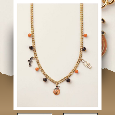 Charmed & spooked necklace