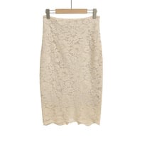 Lace sexy hip skirt long skirt - Thumbnail 3