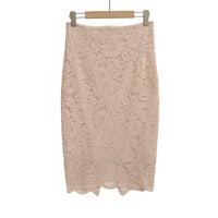 Lace sexy hip skirt long skirt - Thumbnail 7