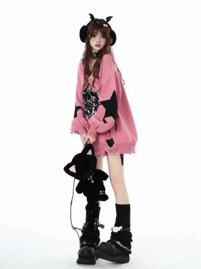Autumn Winter Loose Casual Sweater Pullover for Women