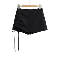 Small pleated side tie bow skirt - Thumbnail 2