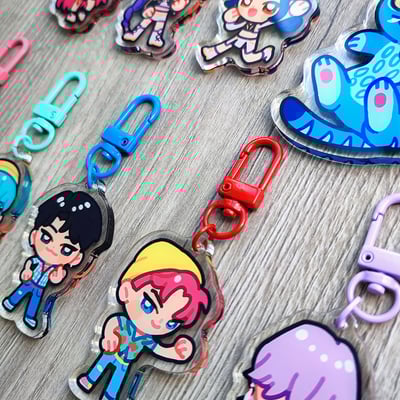 Saja boys jinu romance abby baby mystery kpop demon hunters keychain