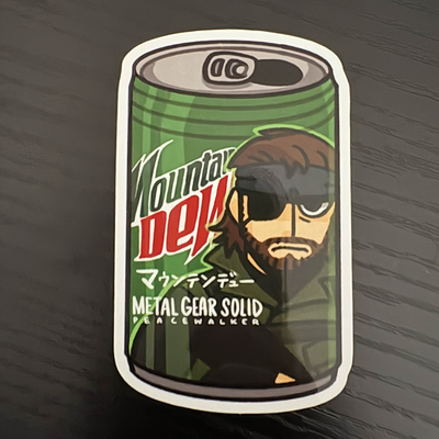 Mtn dew can - big boss