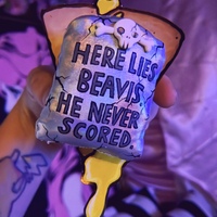 Beavis Never Scored Pin & Clip - Thumbnail 1