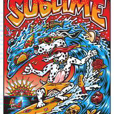 Sublime new haven, ct 2025 screenprinted poster! - Thumbnail 1