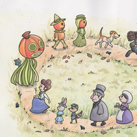 Tribute Art - Over the Garden Wall 10th Anniversary Print - Thumbnail 1