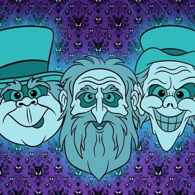 Happy haunts print - Thumbnail 1