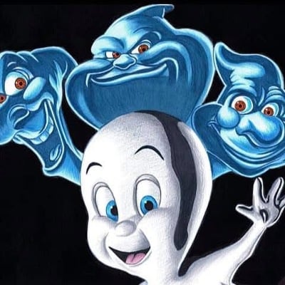 Friendly ghosts print - Thumbnail 1