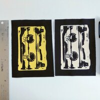 Cassette Tapes Punk Patches - Thumbnail 1