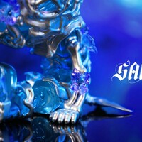 ArTToy by Sank Toys "Good Night Series-Whale Bloom-Blue" - Thumbnail 2