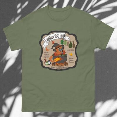 Feather and Claw Tee - Multi Colors/Sizes