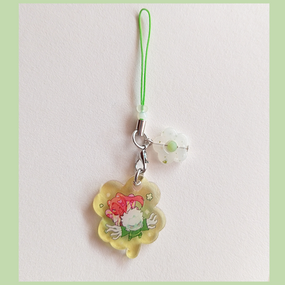 Snake butterfly cloverday phone charm - Thumbnail 1