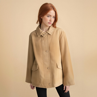 Street Fashion Suede Leather Jacket