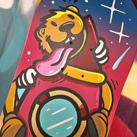 Art Skateboard by Topo "Trajectory 924" - Thumbnail 3