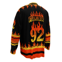 Flaming Flamingos Hockey Jersey (Limited) - Thumbnail 63