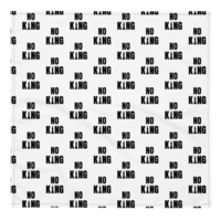NO KING BANDANA/ POLITICAL ATTIRE/ MATCH WITH YOUR PET All-over print bandana - Thumbnail 3