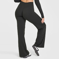 Straight-Leg Pants Ultra Soft Butter Fabric Women's - Thumbnail 4