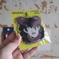 "Snake" Acrylic Epoxy Keychain - Thumbnail 1