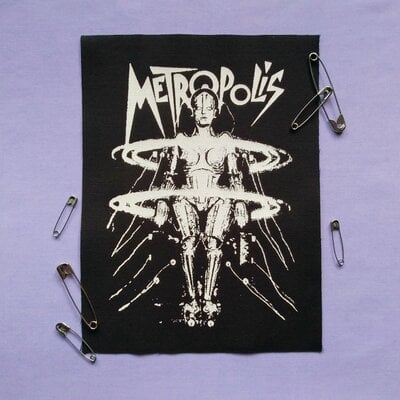 Metropolis movie steampunk sew-on patches