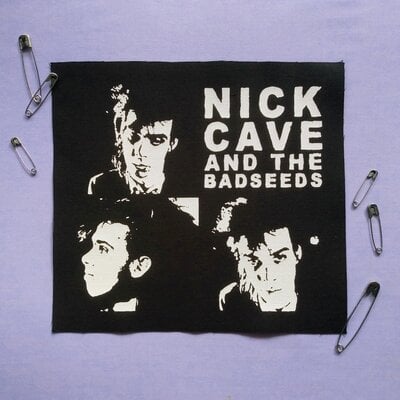 Nick cave and the bad seeds goth punk sew-on patches