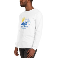 BLUE WAVE ENERGY Mens Long Sleeve Shirt - Thumbnail 6
