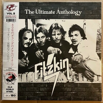 Fitzkin - the ultimate anthology (brand new limited edition import lp from cult metal classics with obi)