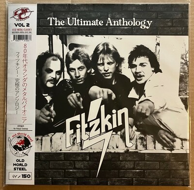 FITZKIN - The Ultimate Anthology (Brand new limited edition Import LP from Cult Metal Classics with OBI)