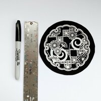 Japanese Crest with Fans & Kiku Flowers Patch - Thumbnail 1