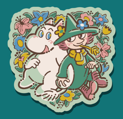 Springdove Sticker