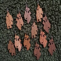 Leaf Earrings - Thumbnail 3