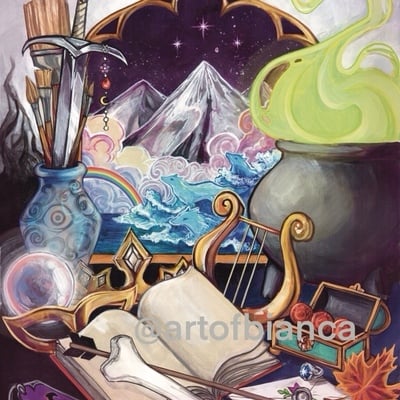 Storybook court 8x10 print