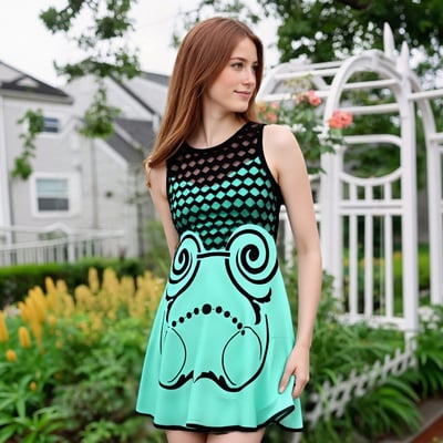 Green dress