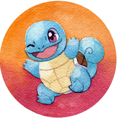 Squirtle button
