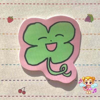 Clover sticker