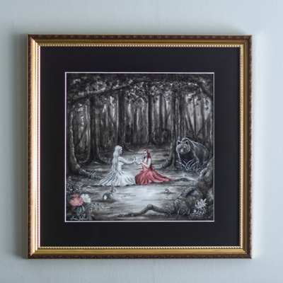 Snow-white & rose-red
