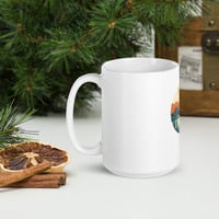 Faith Moves Mountains White glossy mug - Thumbnail 2