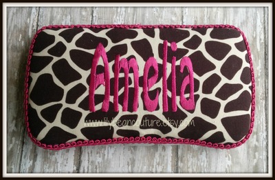Giraffe Travel Wipe Case