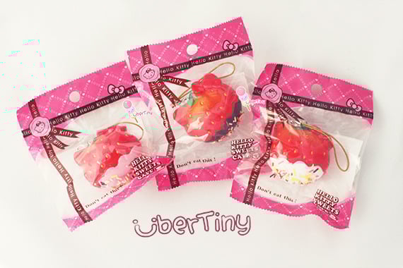 Rare* HK Chocolate Dipped Strawberry Squishy (licensed