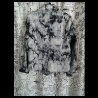 tie dye moto jacket - Thumbnail 1