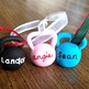 Blue Kettlebell Ornament-1