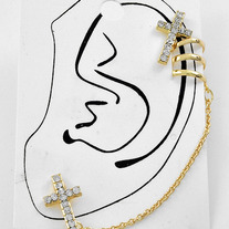 Cross Ear Cuff