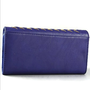 Navy Stitch Faux Leather Wallet - Thumbnail 2