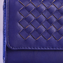 Navy Stitch Faux Leather Wallet - Thumbnail 3