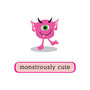 Monstrously Cute Tee - Pink-4